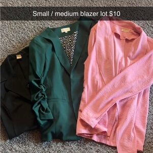 Green and Pink Blazers